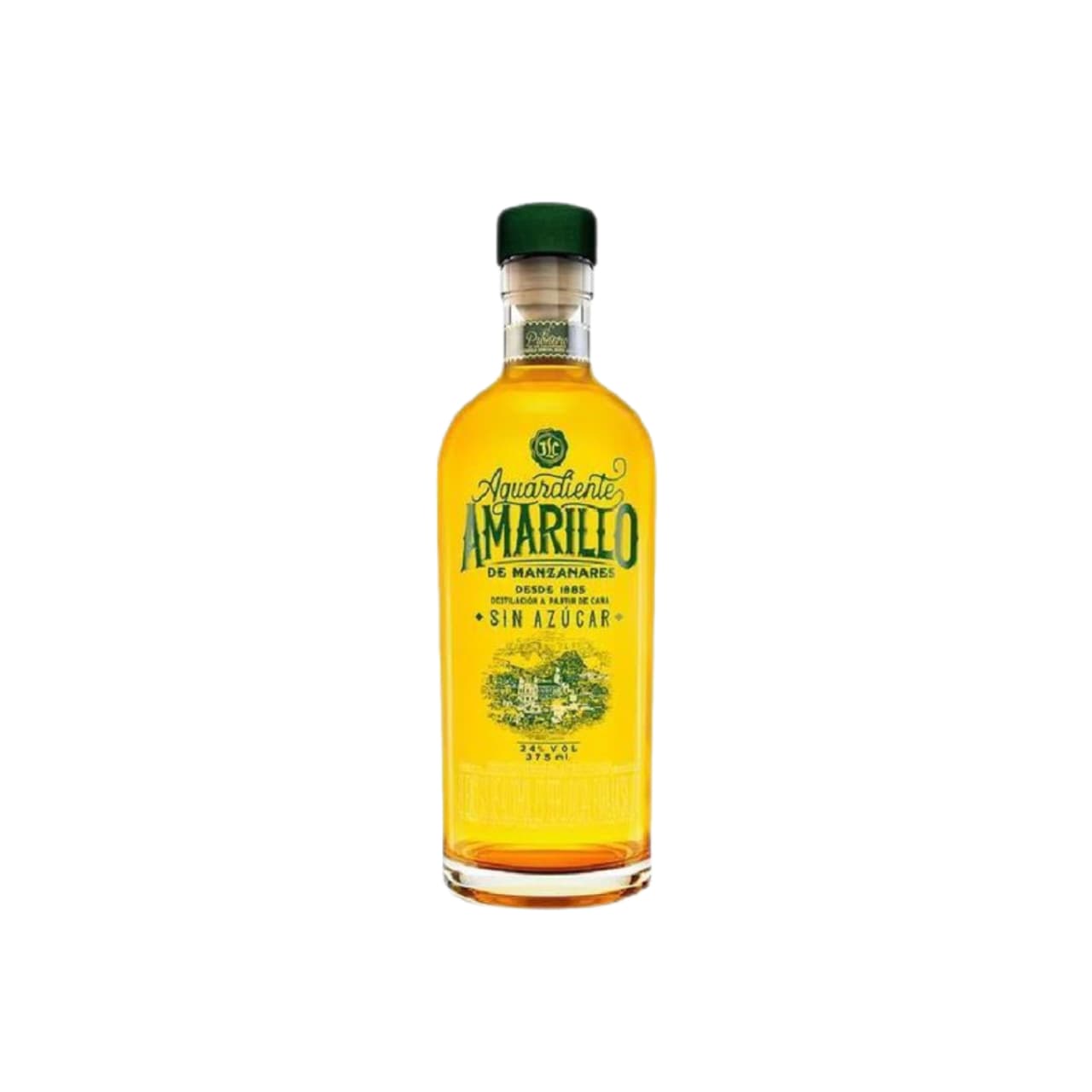Aguardiente Amarillo media 375ml